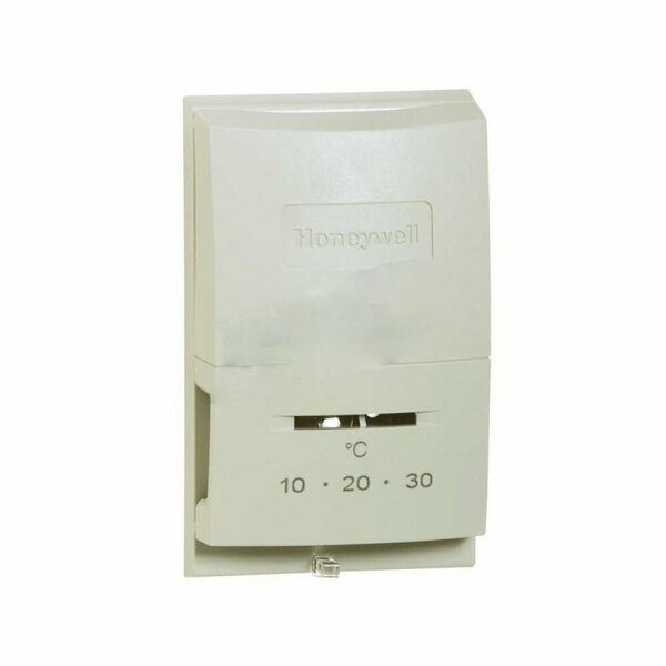 American Imaginations 24V Rectangle Beige Single Pole Thermostat in Plastic AI-37320